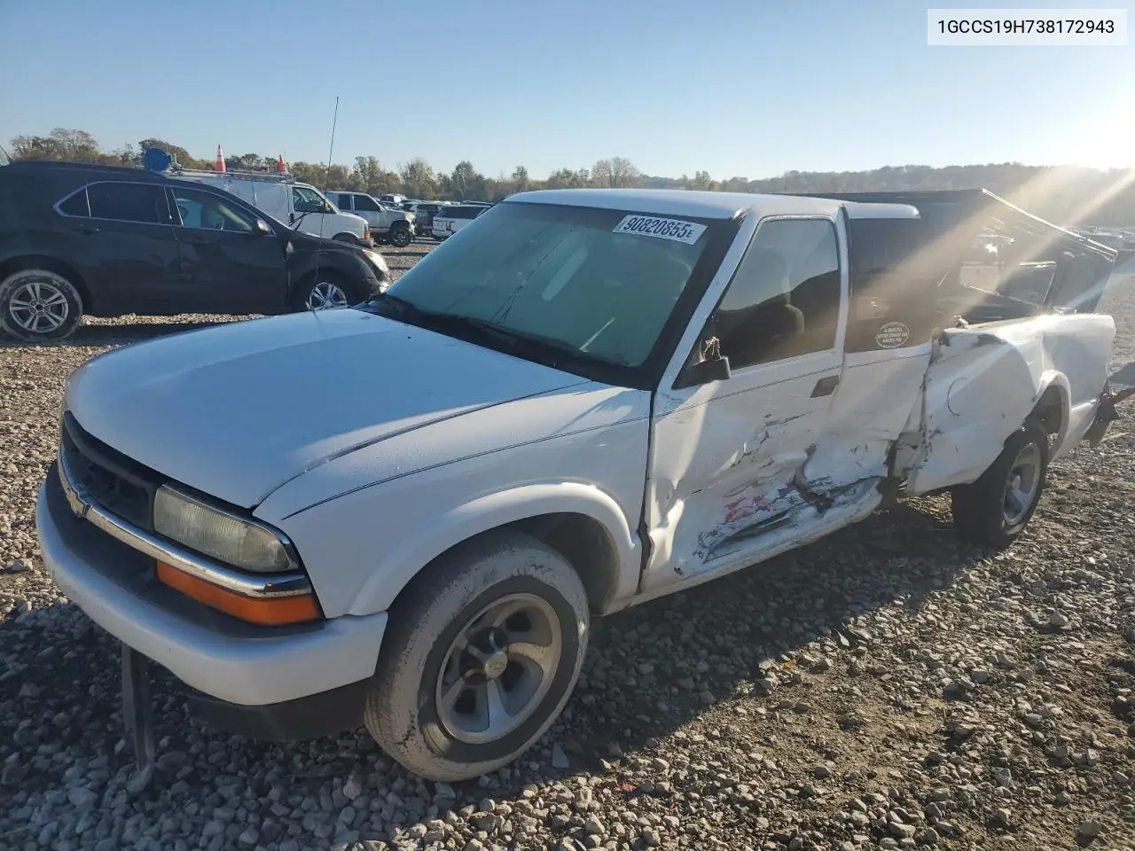 1GCCS19H738172943 2003 Chevrolet S Truck S10