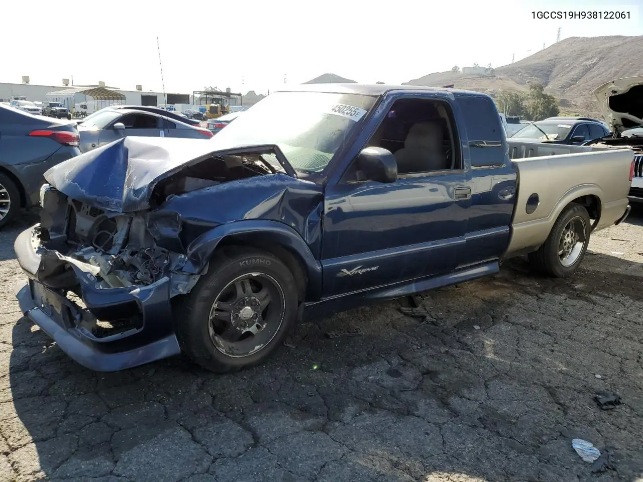 1GCCS19H938122061 2003 Chevrolet S Truck S10