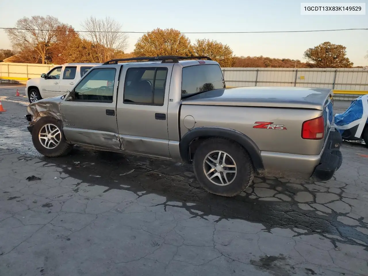 1GCDT13X83K149529 2003 Chevrolet S Truck S10