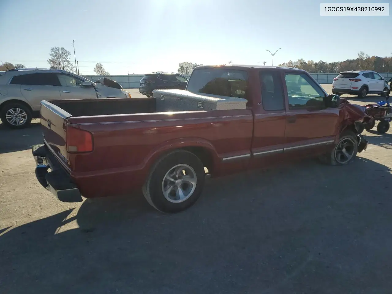 1GCCS19X438210992 2003 Chevrolet S Truck S10