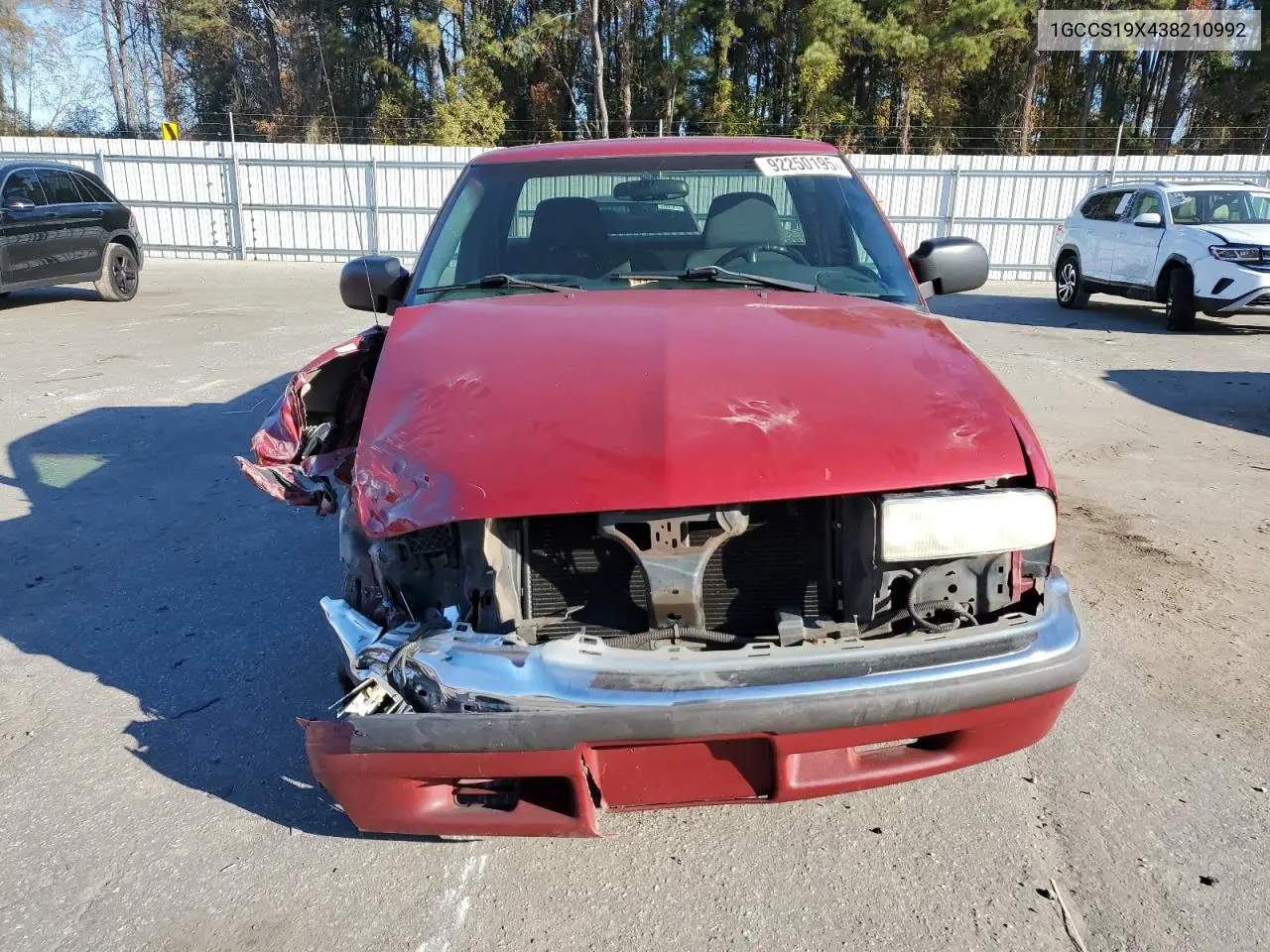 1GCCS19X438210992 2003 Chevrolet S Truck S10