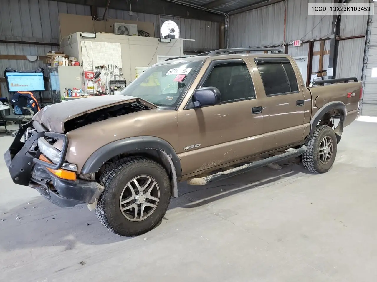 1GCDT13X23K103453 2003 Chevrolet S Truck S10