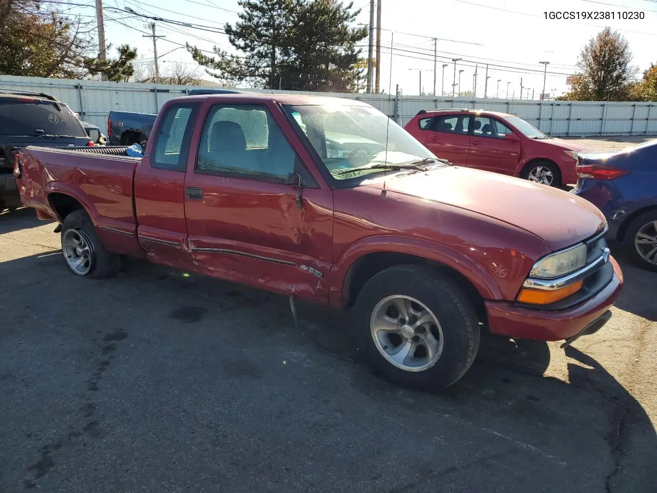 1GCCS19X238110230 2003 Chevrolet S Truck S10