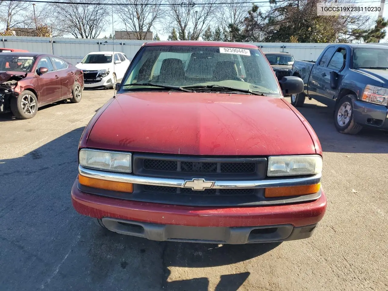 1GCCS19X238110230 2003 Chevrolet S Truck S10