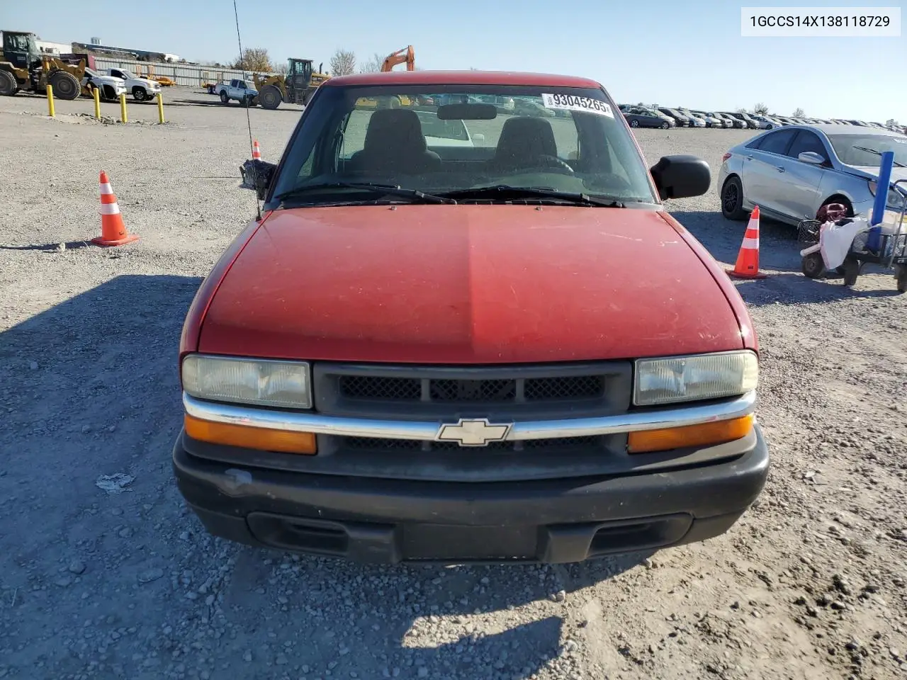 1GCCS14X138118729 2003 Chevrolet S Truck S10