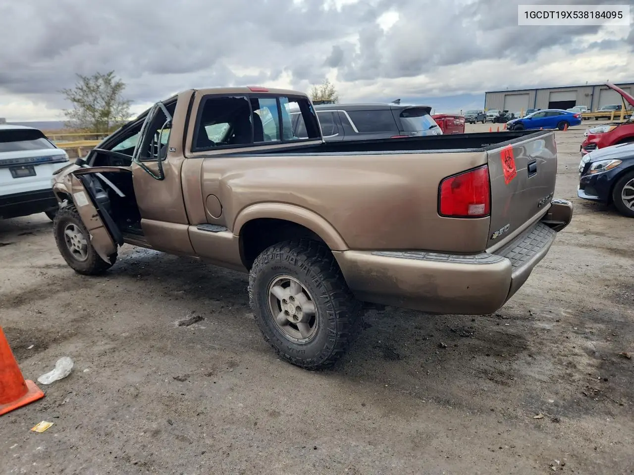 1GCDT19X538184095 2003 Chevrolet S Truck S10