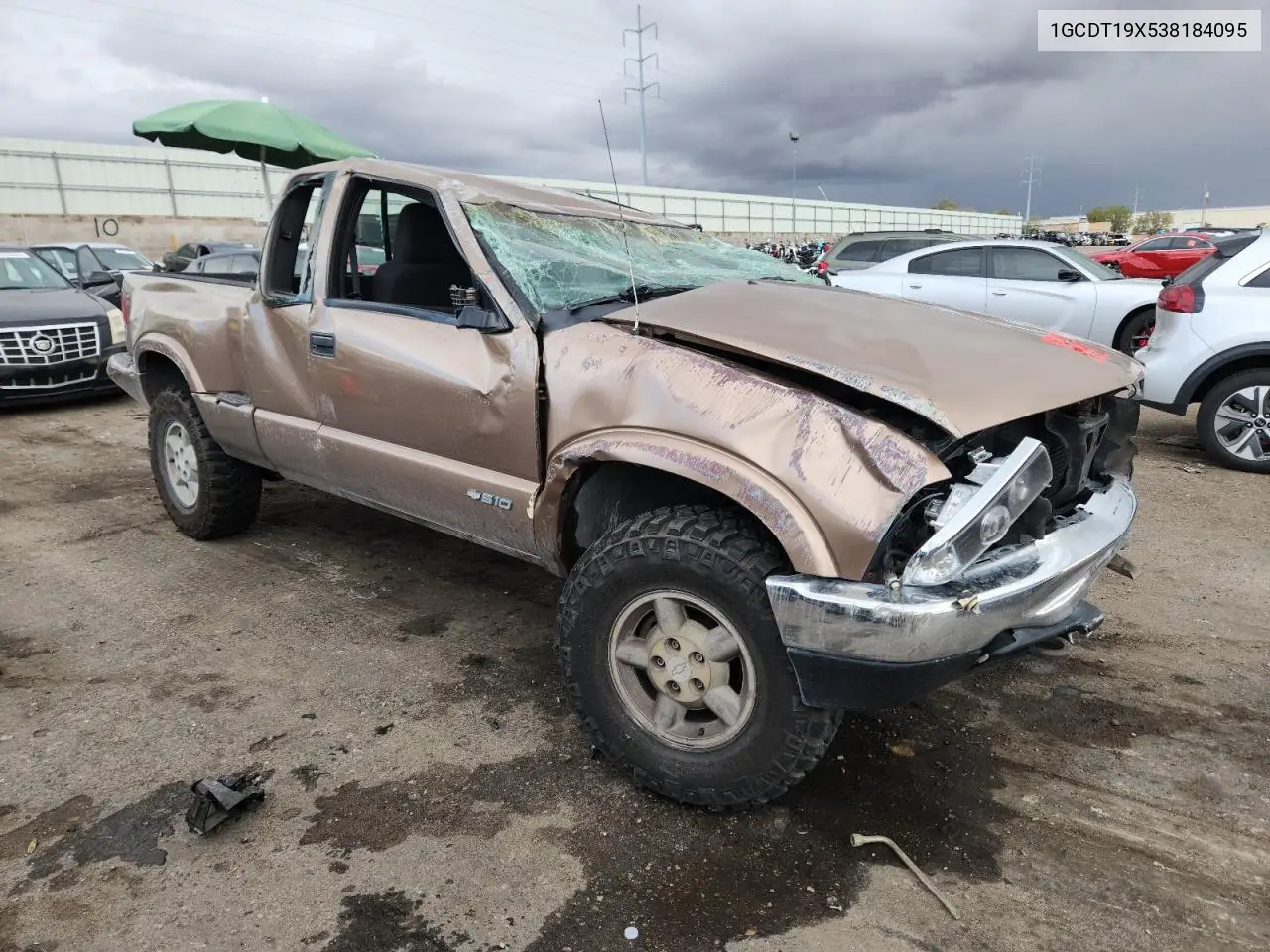 1GCDT19X538184095 2003 Chevrolet S Truck S10