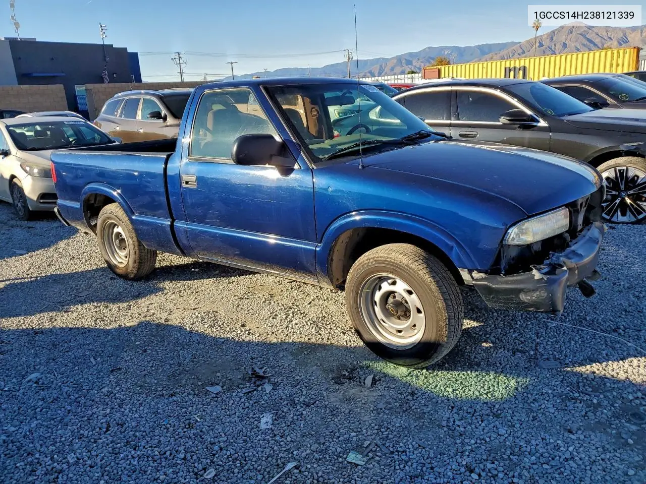 1GCCS14H238121339 2003 Chevrolet S Truck S10