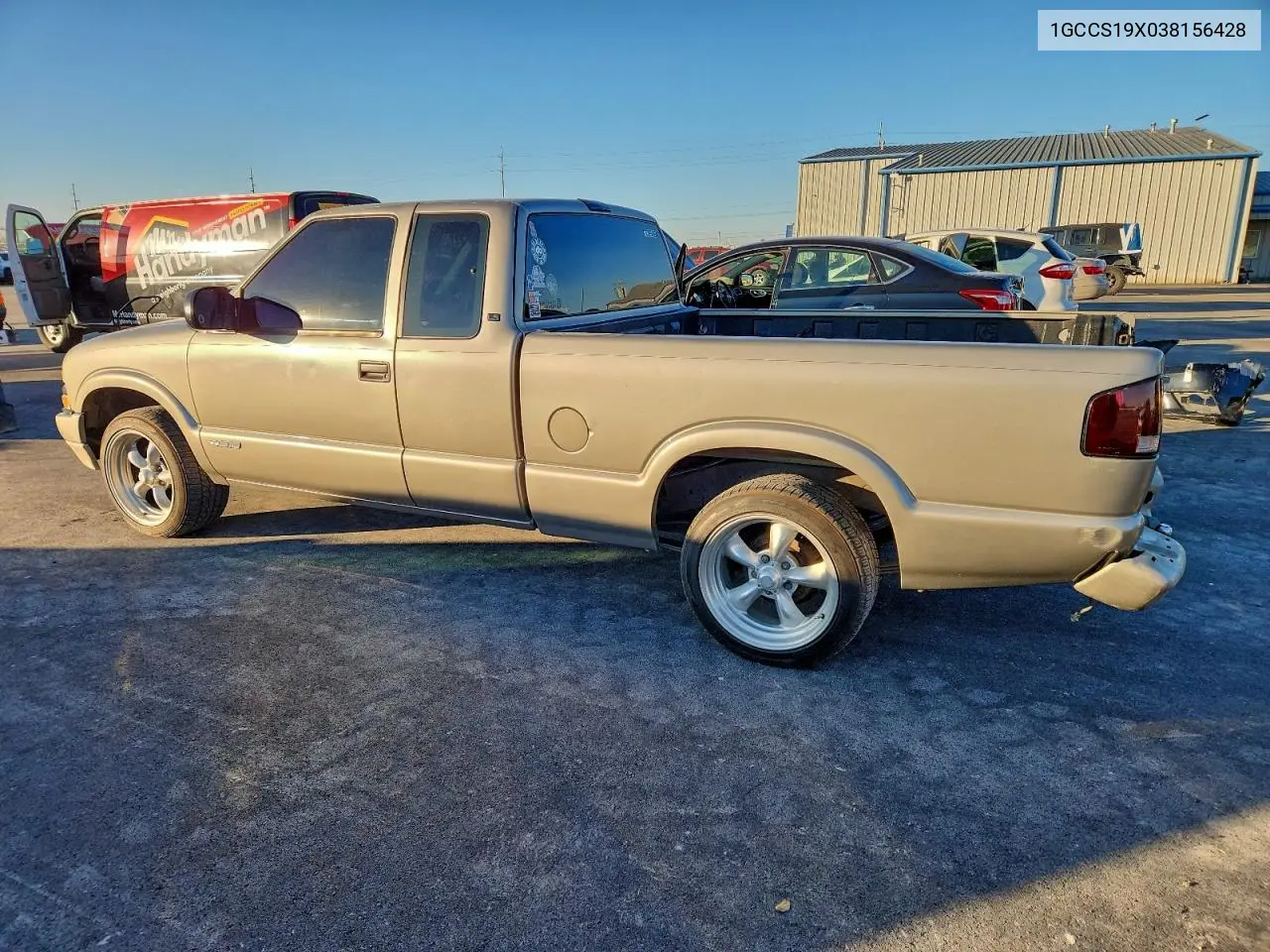 1GCCS19X038156428 2003 Chevrolet S Truck S10