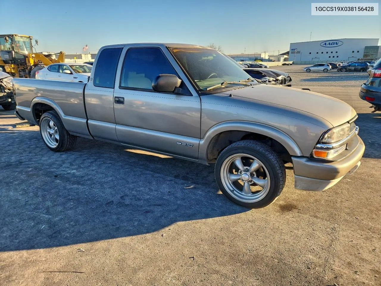 1GCCS19X038156428 2003 Chevrolet S Truck S10