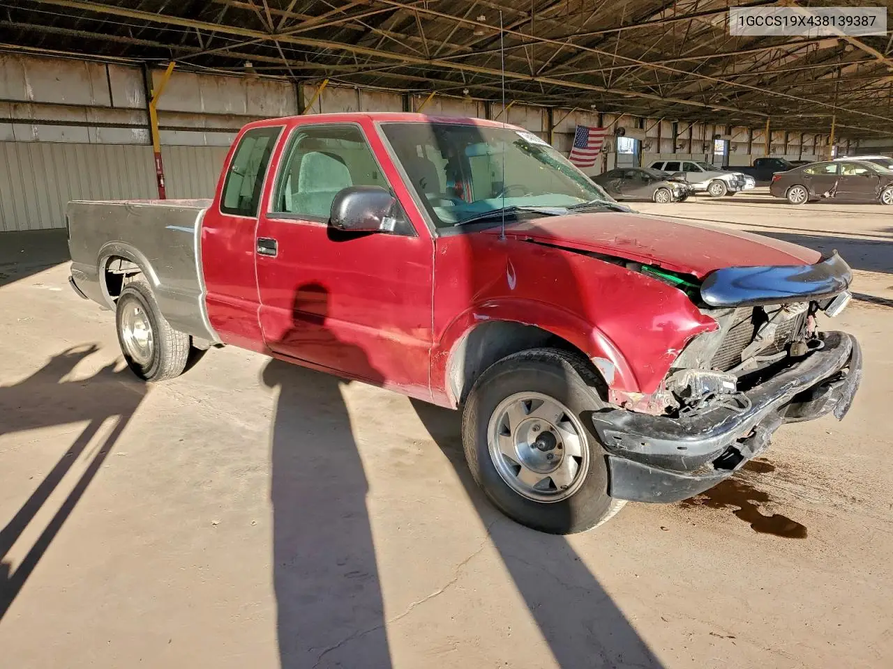1GCCS19X438139387 2003 Chevrolet S Truck S10