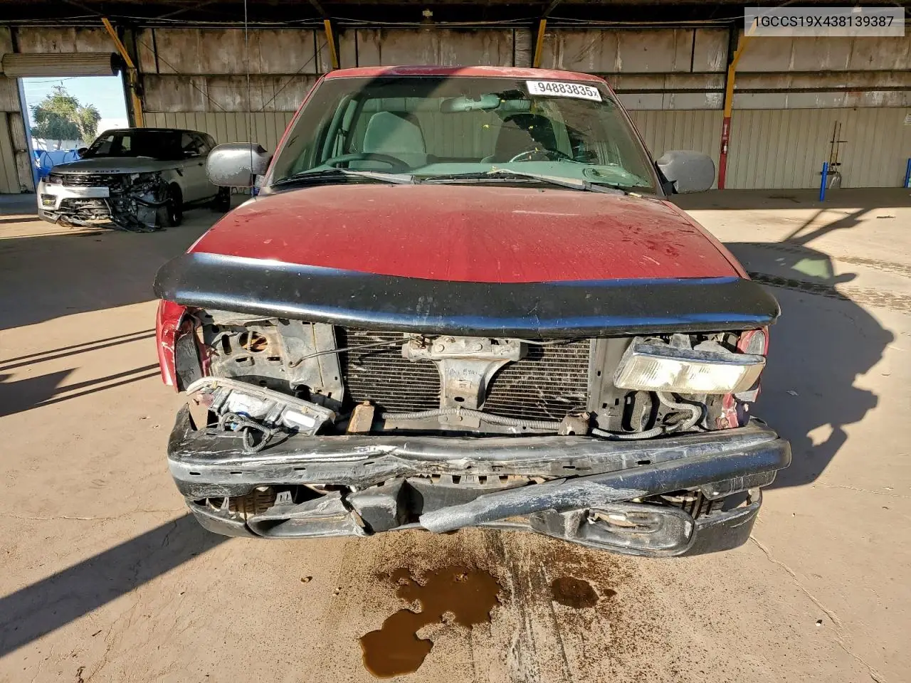1GCCS19X438139387 2003 Chevrolet S Truck S10