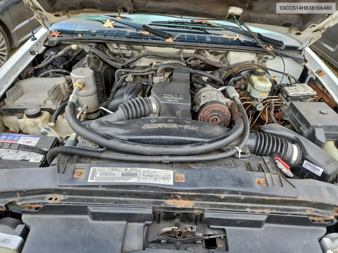 1GCCS14H838166480 2003 Chevrolet S Truck S10