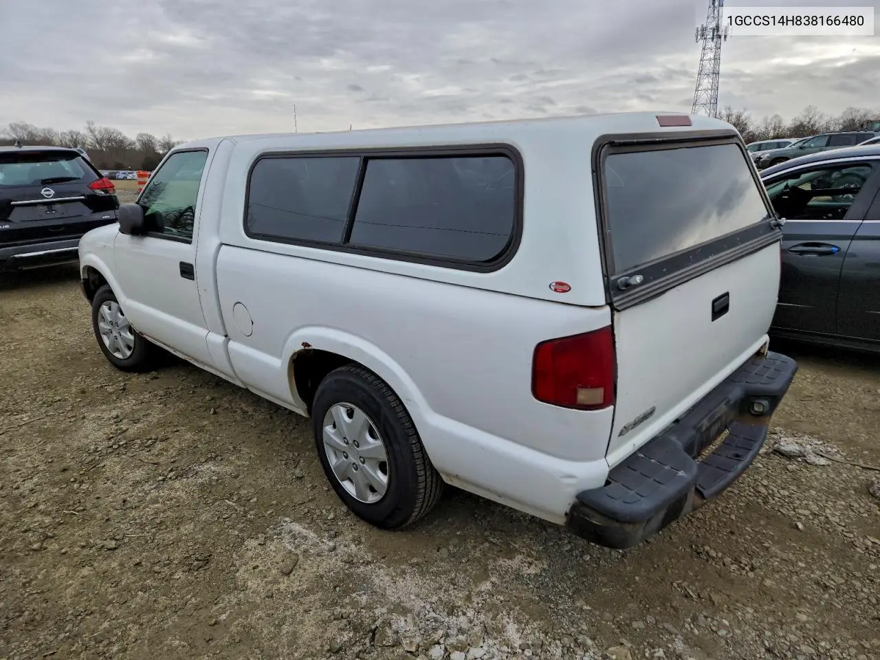1GCCS14H838166480 2003 Chevrolet S Truck S10