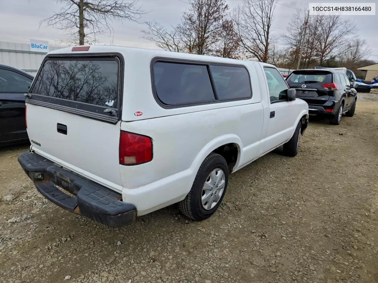 1GCCS14H838166480 2003 Chevrolet S Truck S10