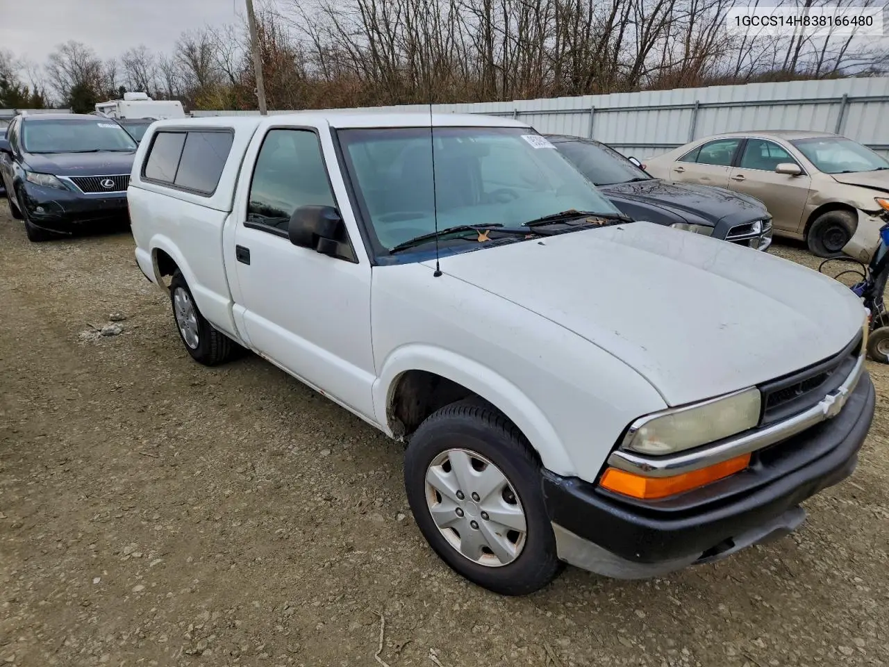 1GCCS14H838166480 2003 Chevrolet S Truck S10