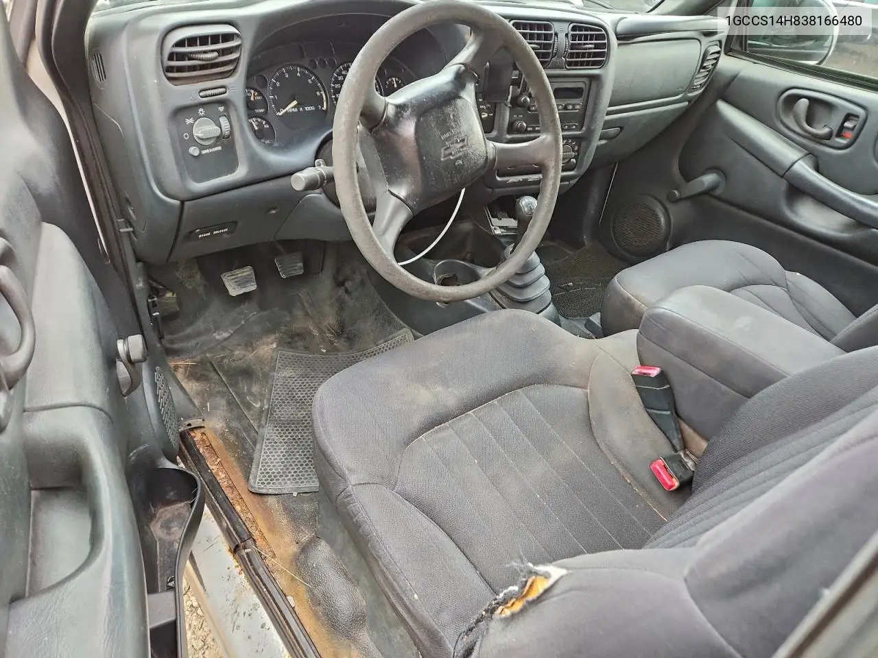 1GCCS14H838166480 2003 Chevrolet S Truck S10