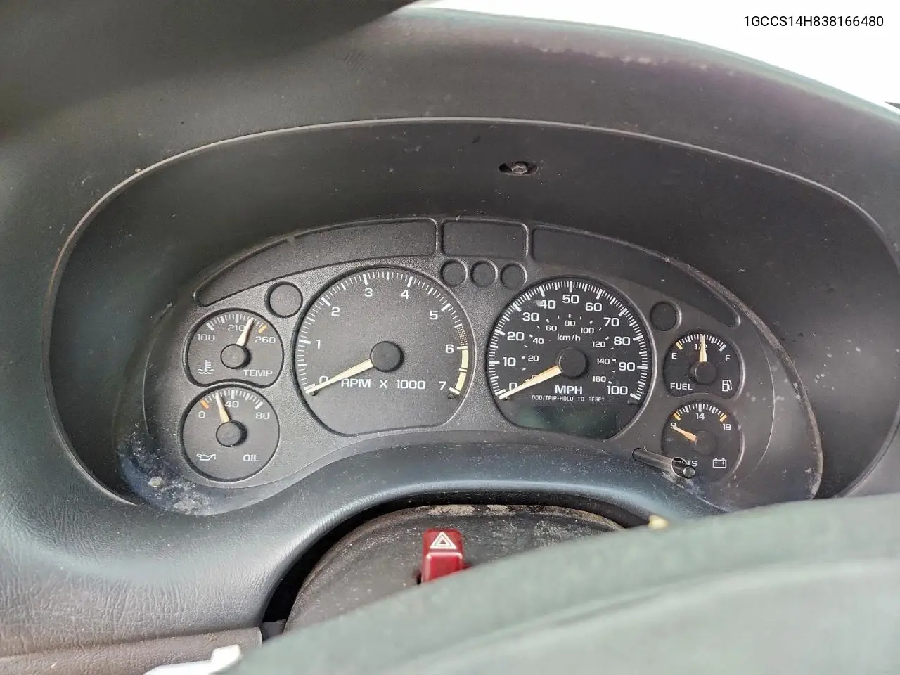 1GCCS14H838166480 2003 Chevrolet S Truck S10