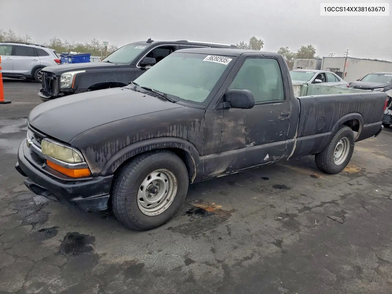 1GCCS14XX38163670 2003 Chevrolet S Truck S10