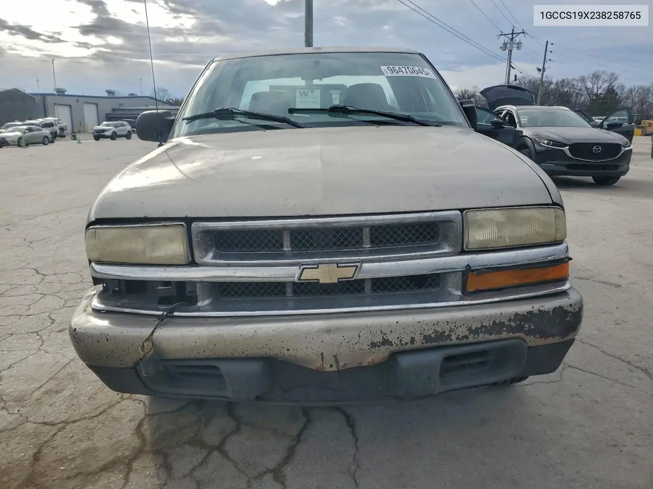 1GCCS19X238258765 2003 Chevrolet S Truck S10