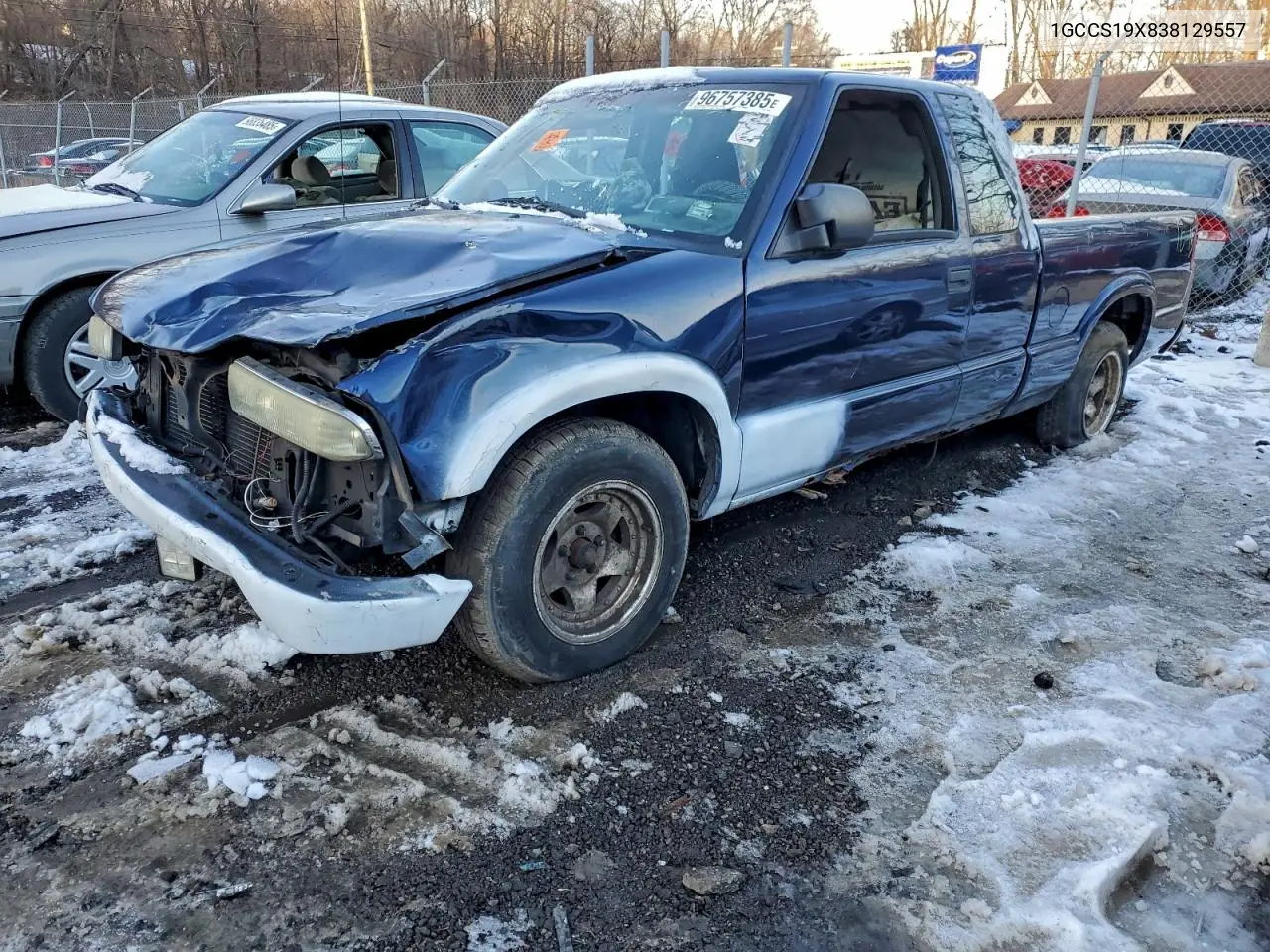 1GCCS19X838129557 2003 Chevrolet S Truck S10
