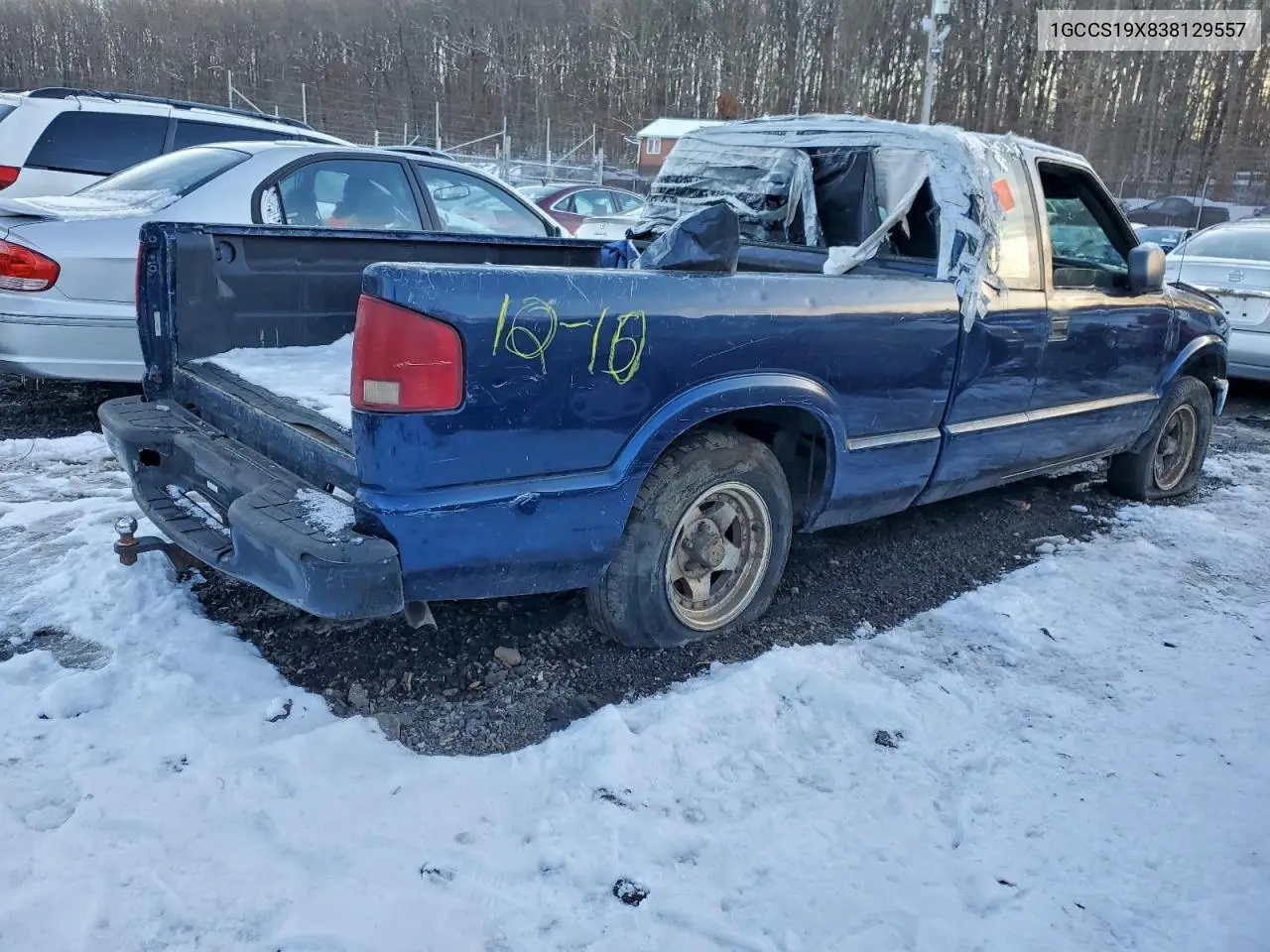 1GCCS19X838129557 2003 Chevrolet S Truck S10