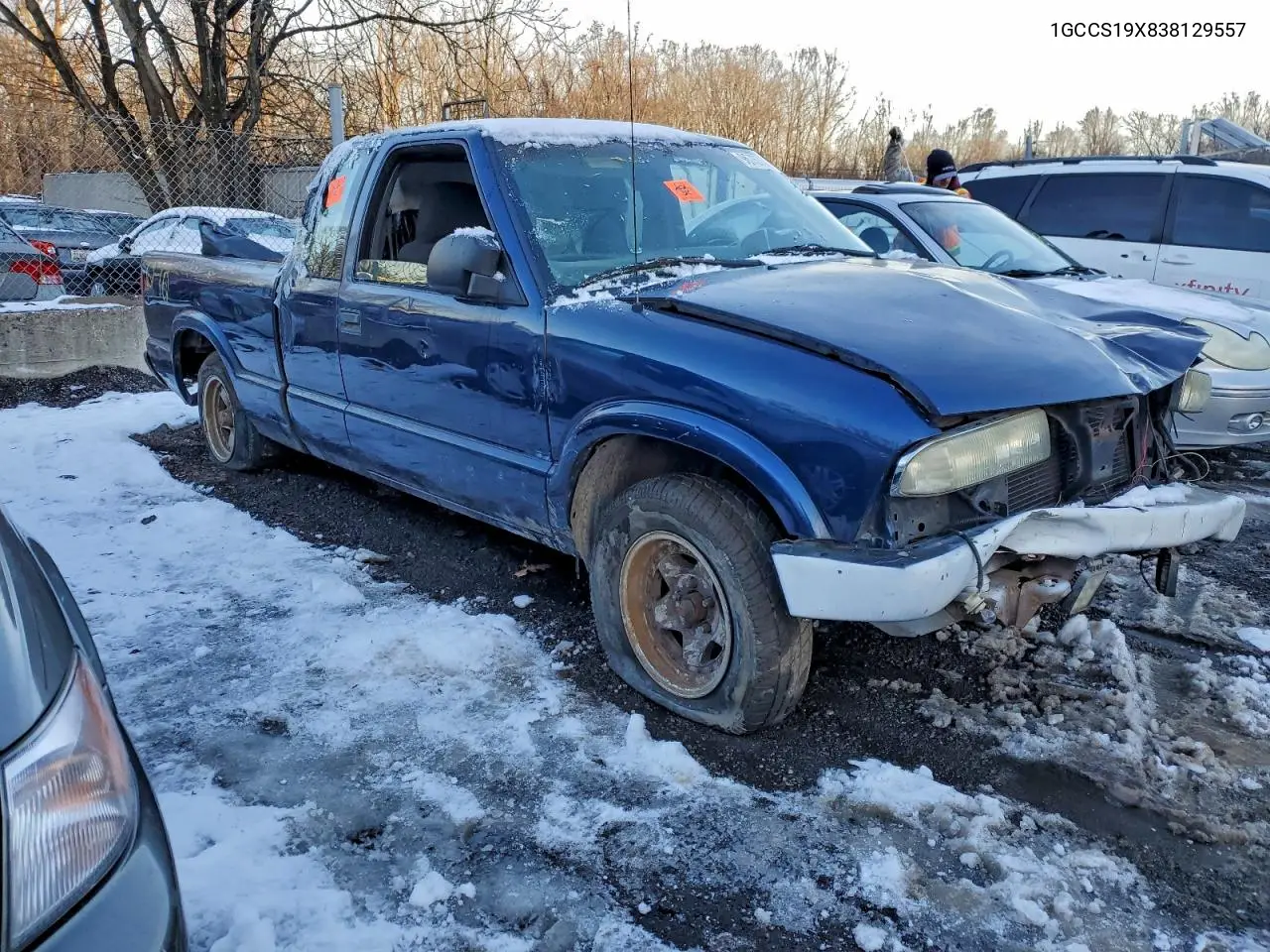 1GCCS19X838129557 2003 Chevrolet S Truck S10