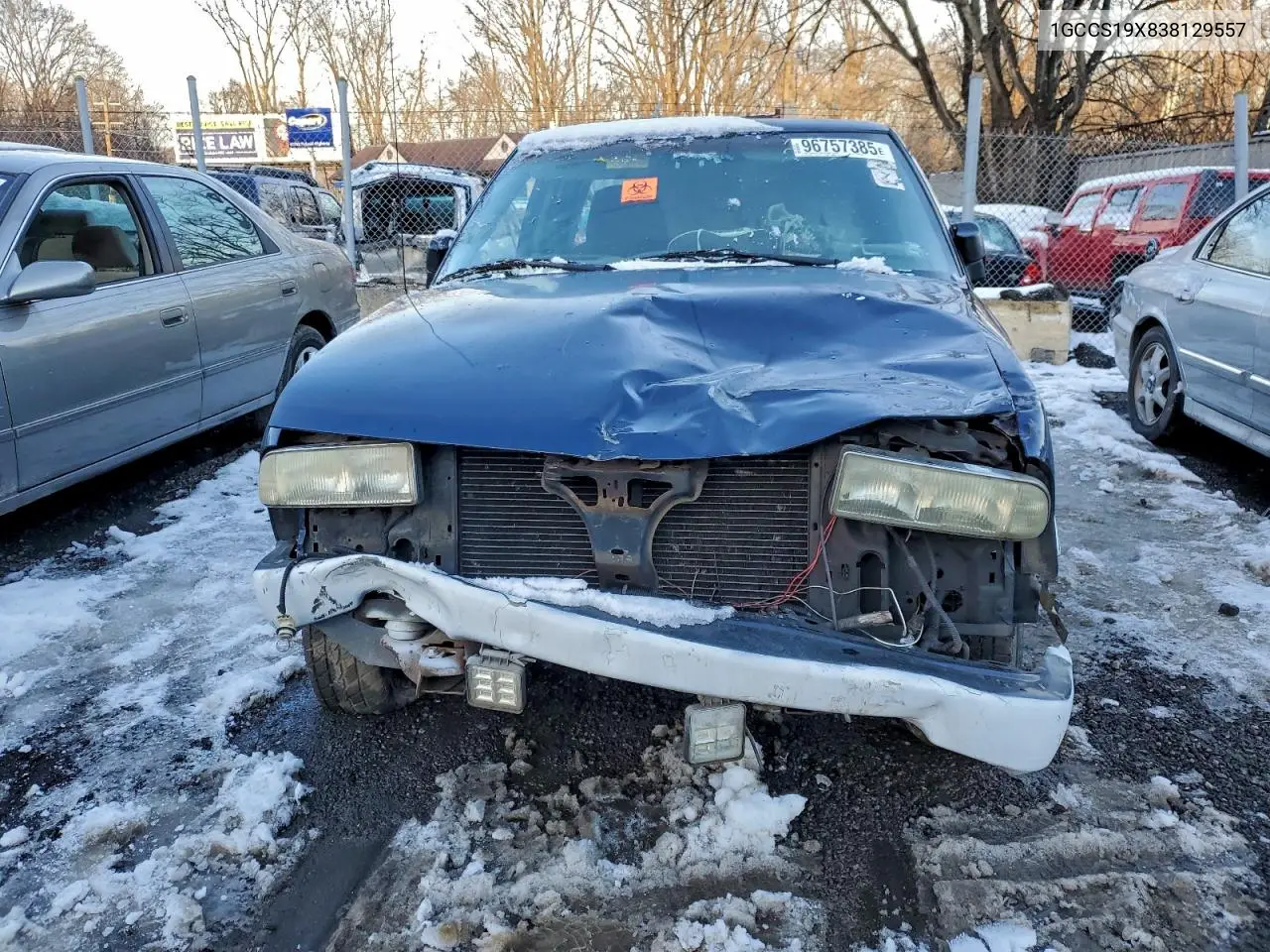 1GCCS19X838129557 2003 Chevrolet S Truck S10