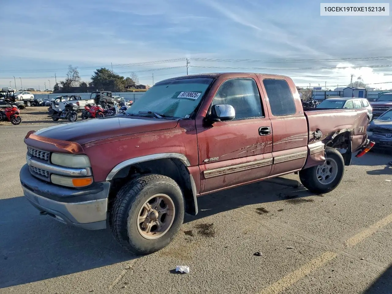 1GCEK19T0XE152134 1999 Chevrolet Silverado K1500