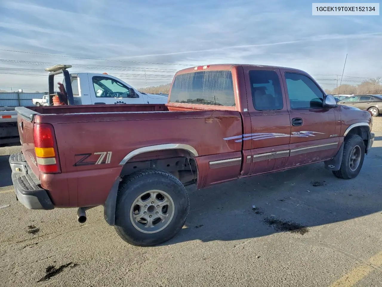 1GCEK19T0XE152134 1999 Chevrolet Silverado K1500