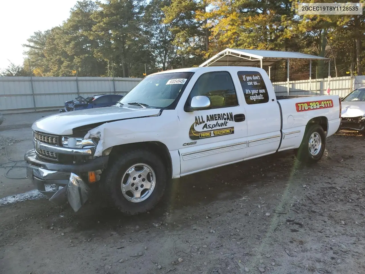 2GCEC19T8Y1128535 2000 Chevrolet Silverado C1500
