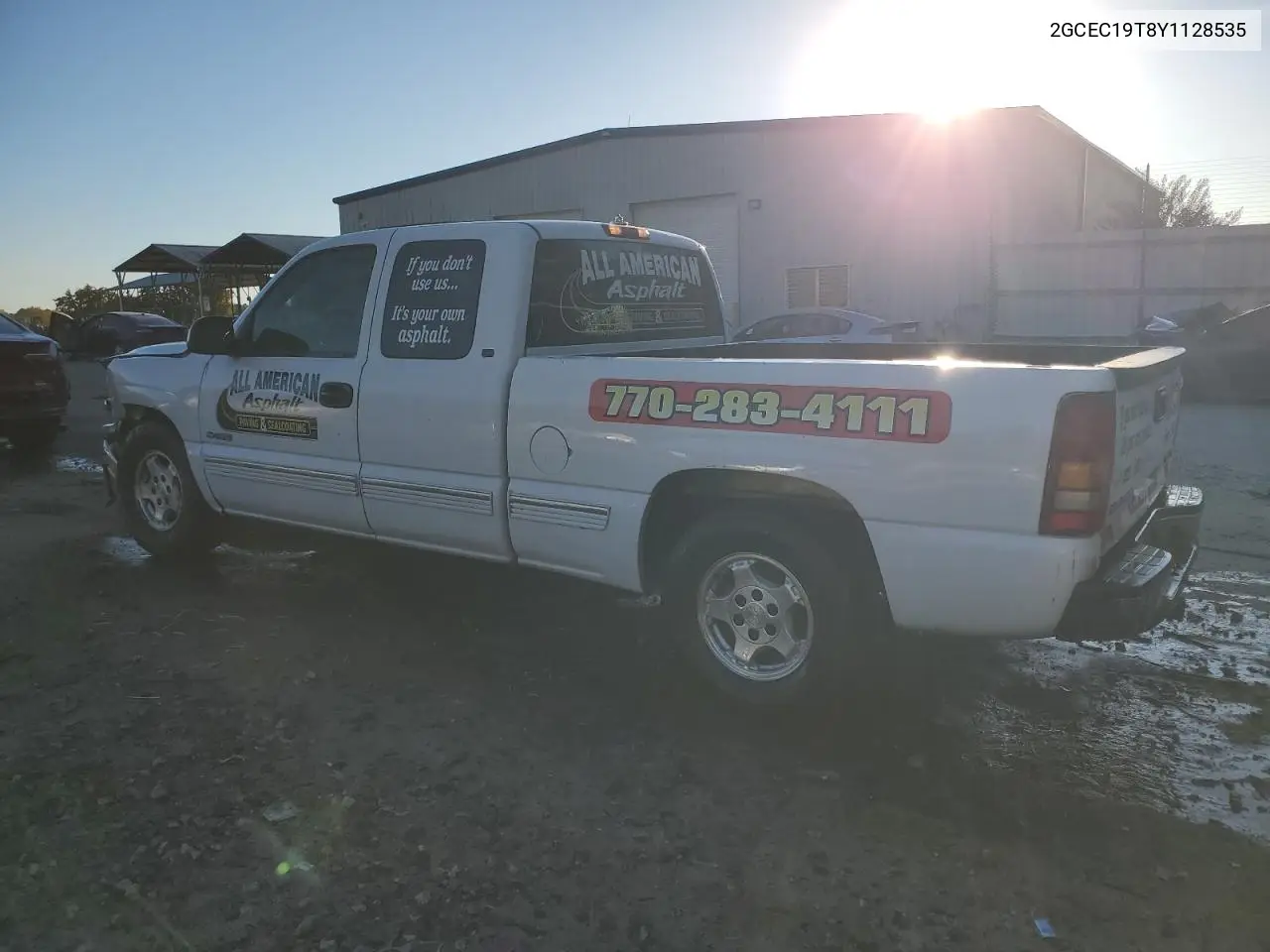2GCEC19T8Y1128535 2000 Chevrolet Silverado C1500