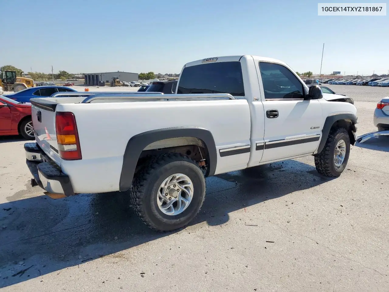 1GCEK14TXYZ181867 2000 Chevrolet Silverado K1500