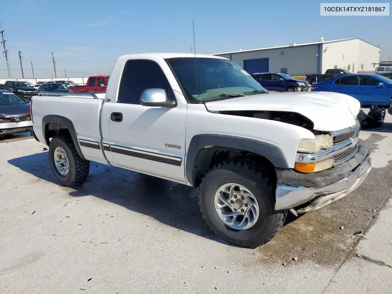 1GCEK14TXYZ181867 2000 Chevrolet Silverado K1500