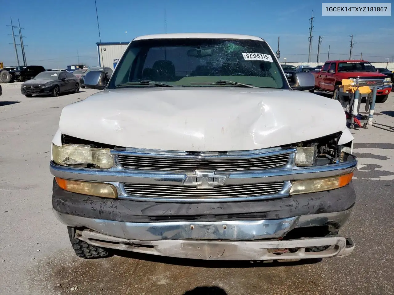 1GCEK14TXYZ181867 2000 Chevrolet Silverado K1500
