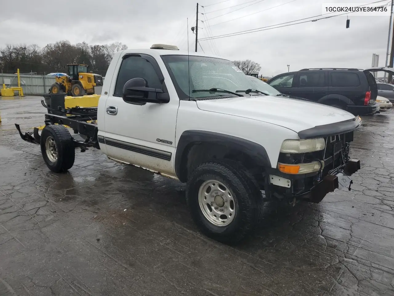 1GCGK24U3YE364736 2000 Chevrolet Silverado K2500
