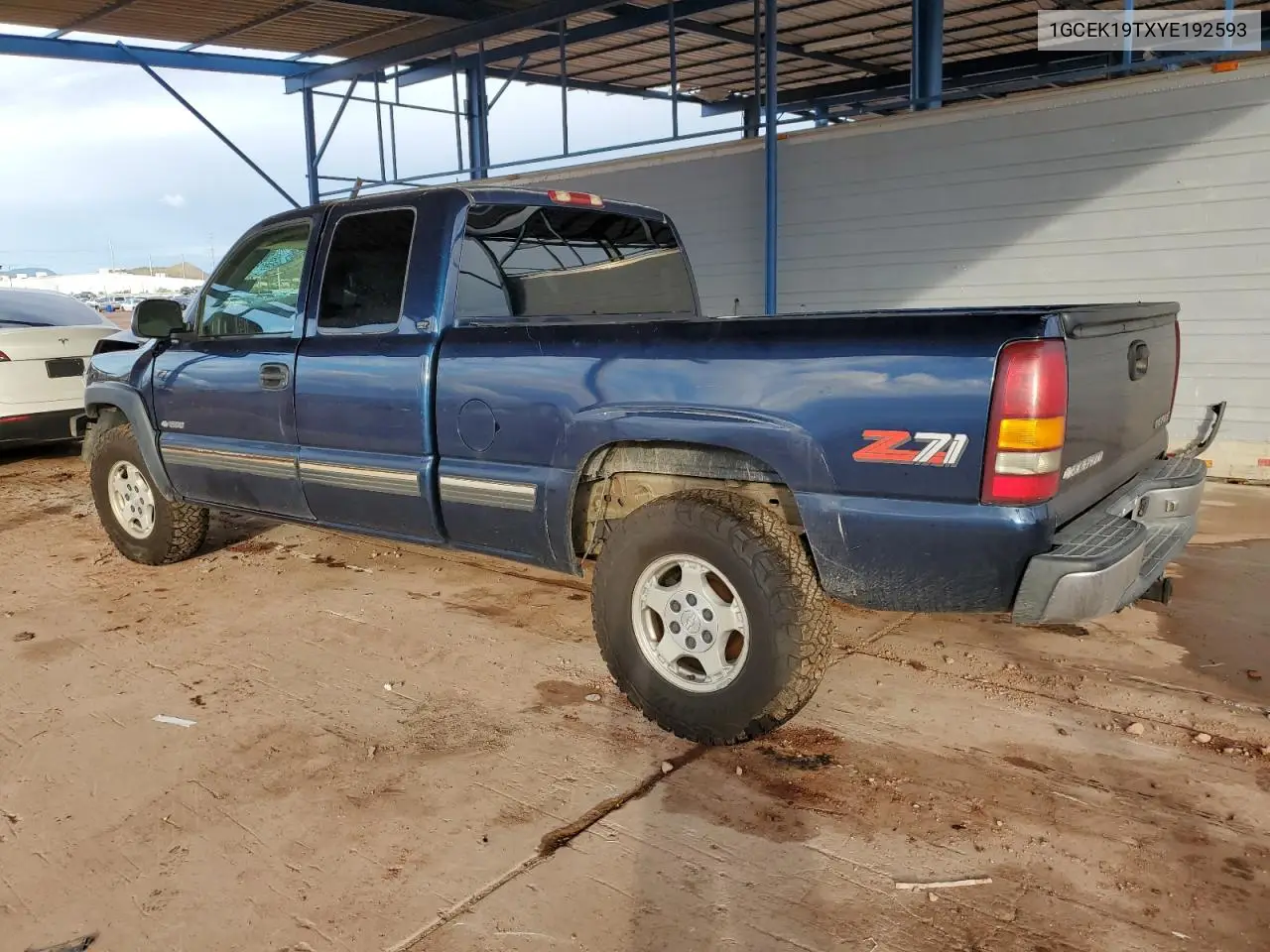 1GCEK19TXYE192593 2000 Chevrolet Silverado K1500