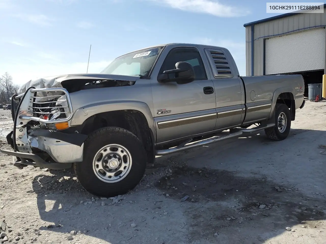 1GCHK29111E288894 2001 Chevrolet Silverado K2500 Heavy Duty