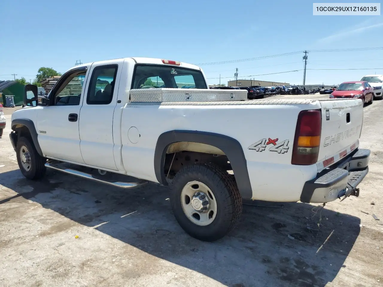 1GCGK29UX1Z160135 2001 Chevrolet Silverado K2500