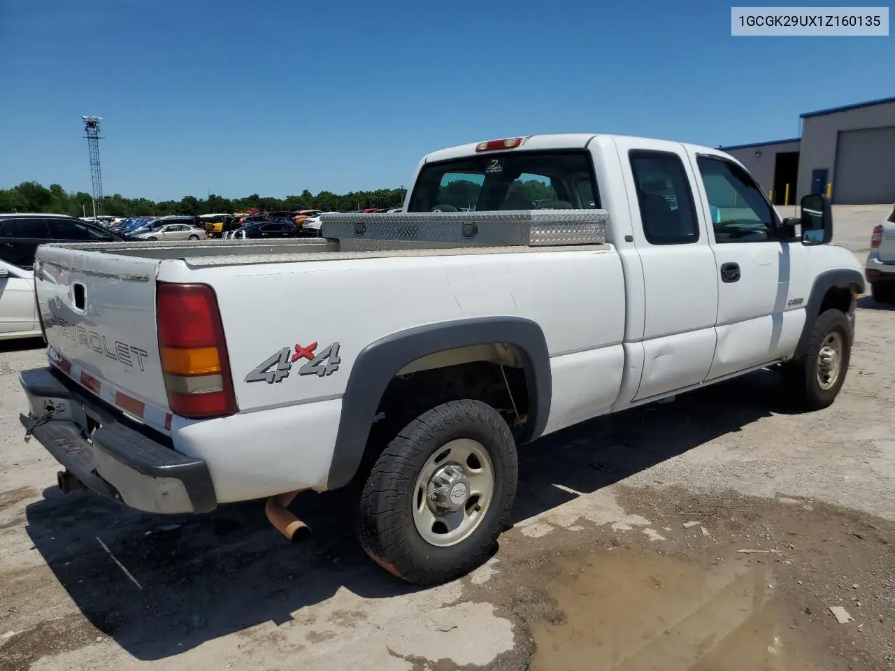 1GCGK29UX1Z160135 2001 Chevrolet Silverado K2500
