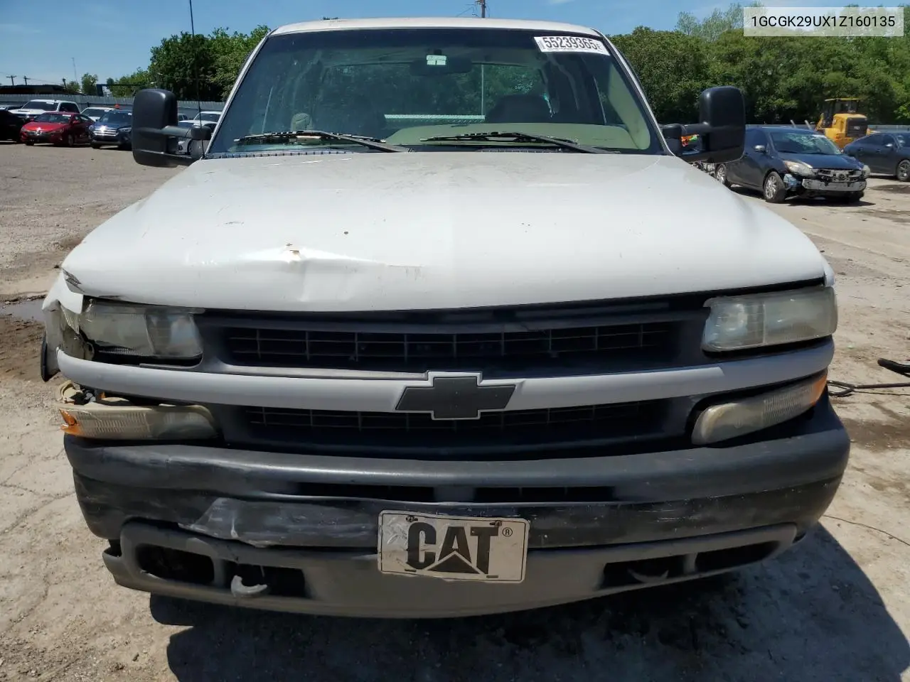 1GCGK29UX1Z160135 2001 Chevrolet Silverado K2500