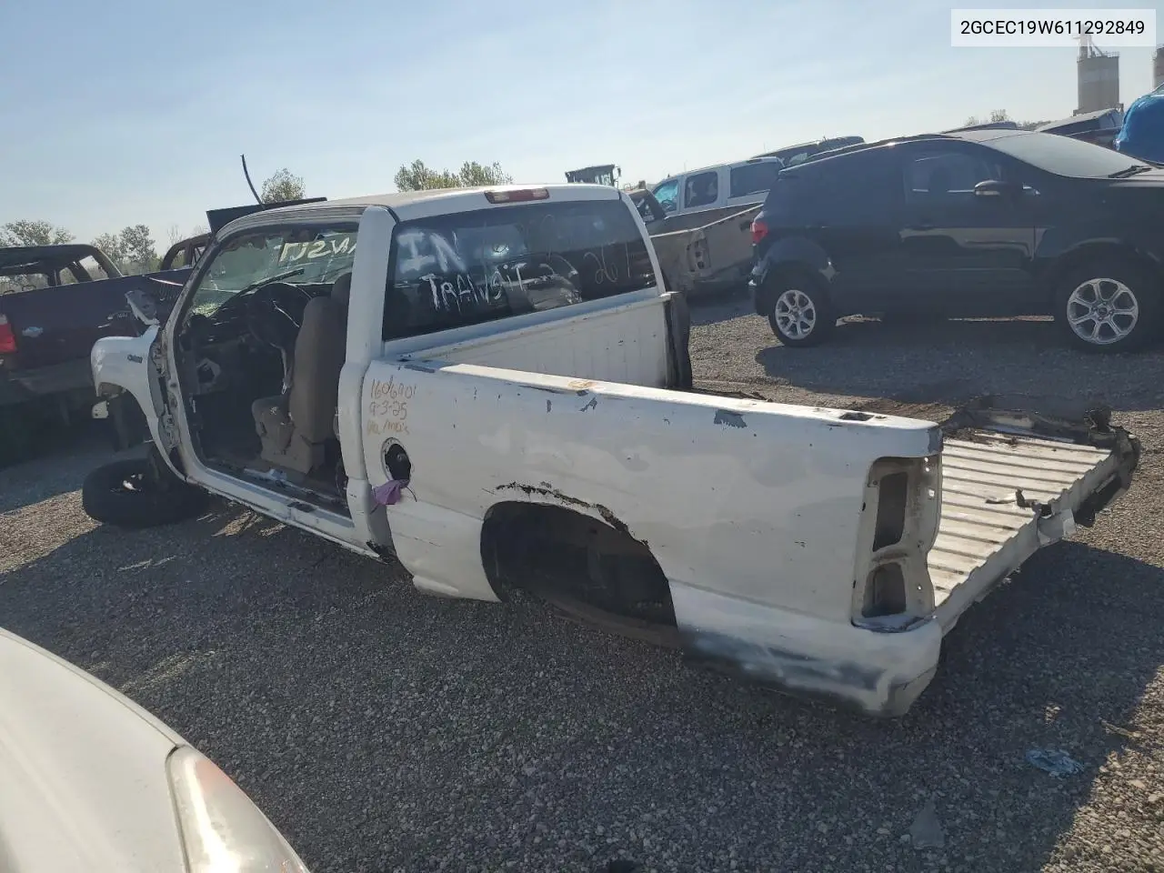 2GCEC19W611292849 2001 Chevrolet Silverado C1500