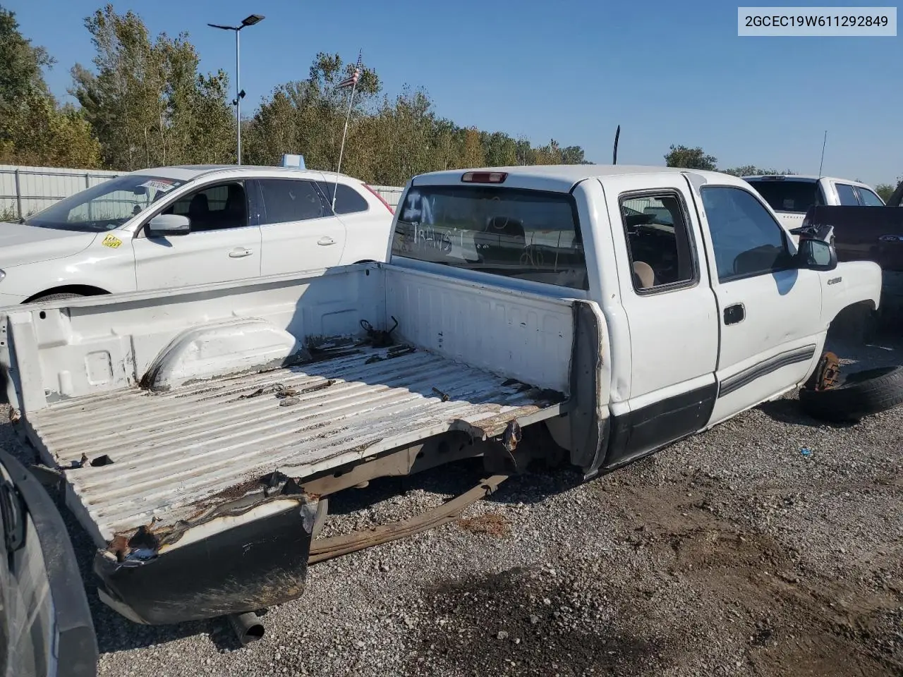 2GCEC19W611292849 2001 Chevrolet Silverado C1500