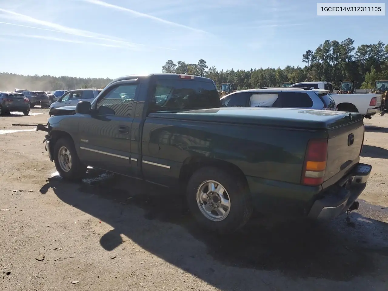 1GCEC14V31Z311105 2001 Chevrolet Silverado C1500