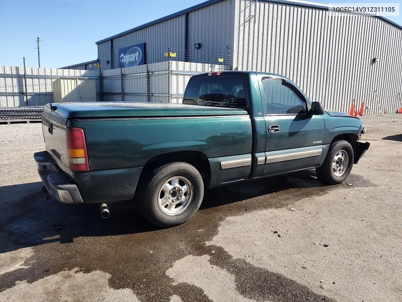 1GCEC14V31Z311105 2001 Chevrolet Silverado C1500