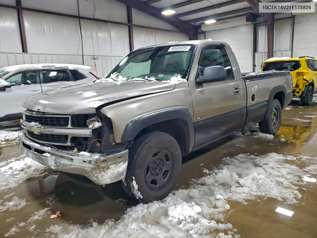 1GCEK14V21E173826 2001 Chevrolet Silverado K1500