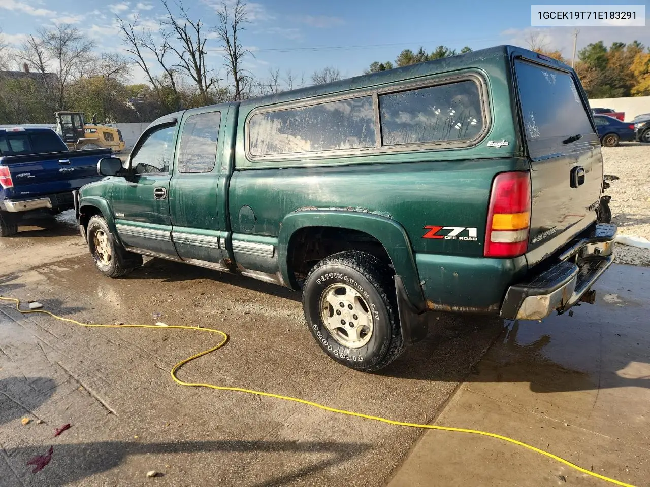 1GCEK19T71E183291 2001 Chevrolet Silverado K1500