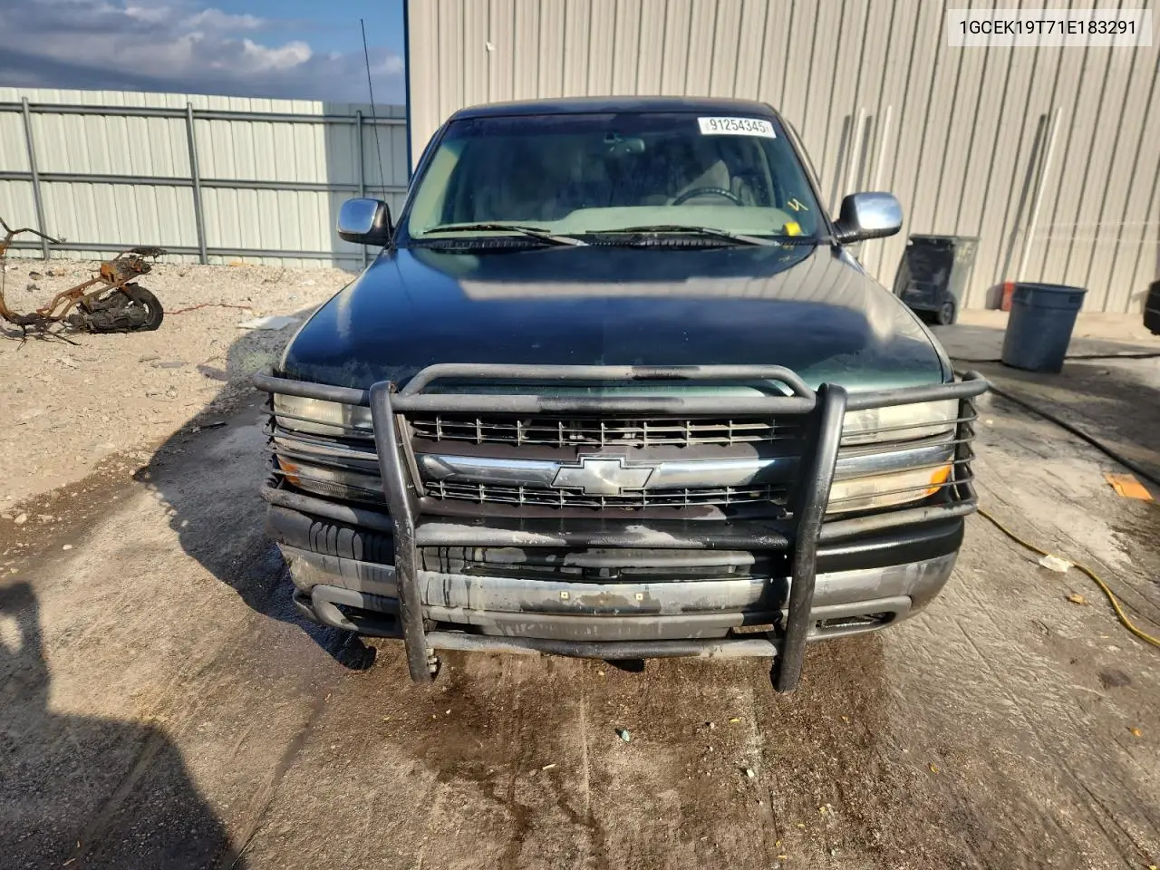 1GCEK19T71E183291 2001 Chevrolet Silverado K1500