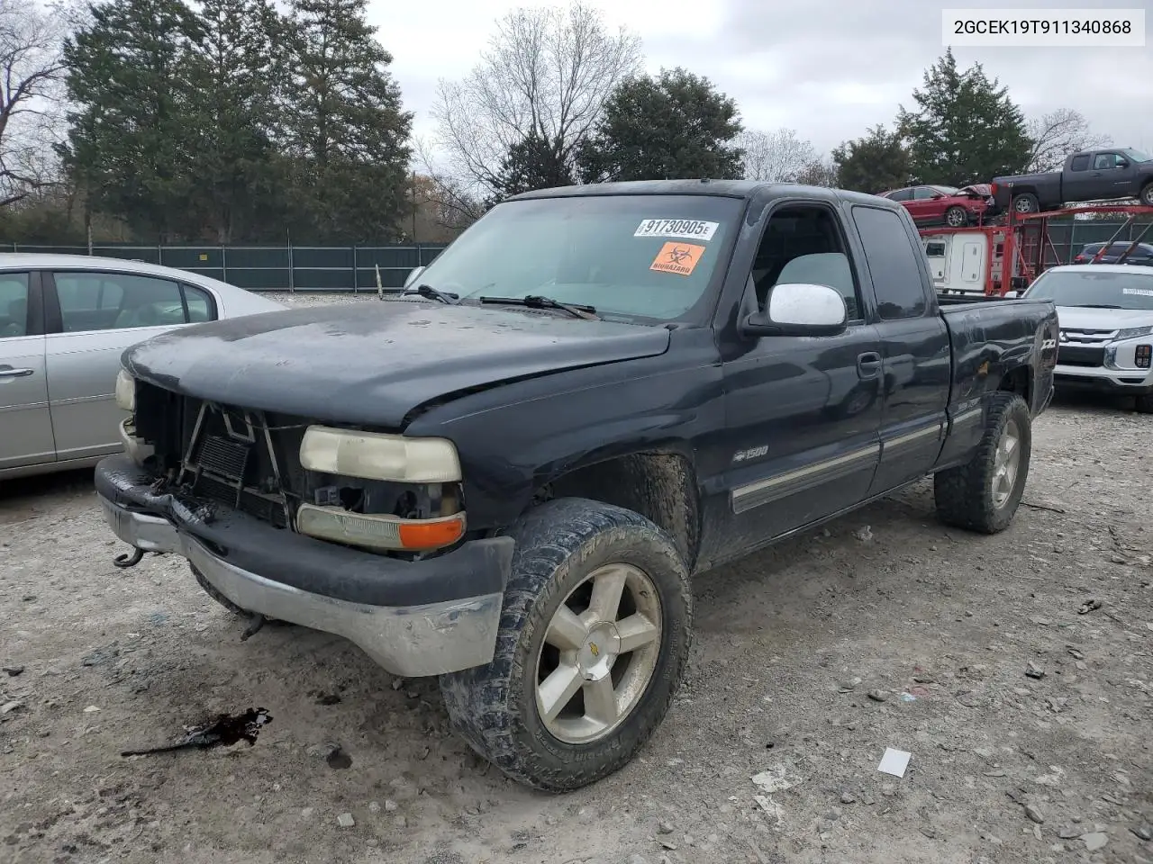 2GCEK19T911340868 2001 Chevrolet Silverado K1500