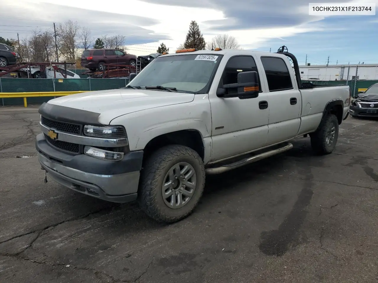 1GCHK231X1F213744 2001 Chevrolet Silverado K2500 Heavy Duty